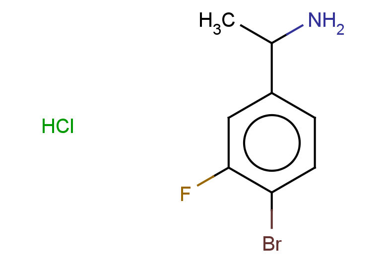 1-(4-bromo-3-fluorophenyl)ethan-1-amine hydrochloride