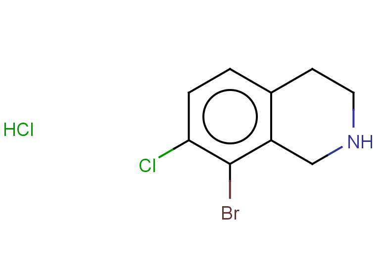 8-bromo-7-chloro-1,2,3,4-tetrahydroisoquinoline hydrochloride