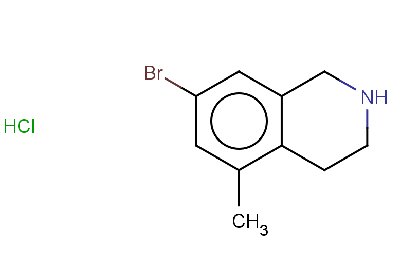 7-bromo-5-methyl-1,2,3,4-tetrahydroisoquinoline hydrochloride
