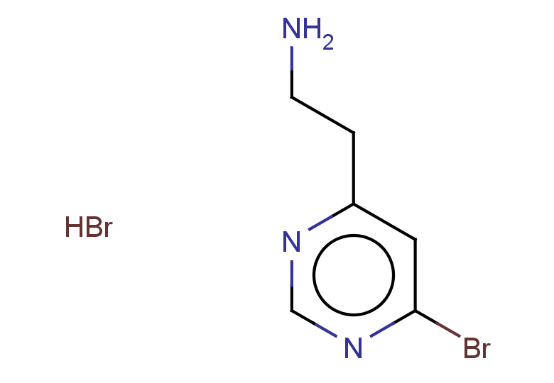 2-(6-bromopyrimidin-4-yl)ethan-1-amine hydrobromide