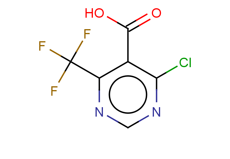 4-chloro-6-(trifluoromethyl)pyrimidine-5-carboxylic acid