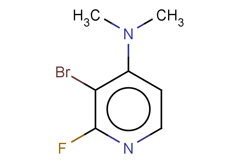 3-bromo-2-fluoro-N,N-dimethylpyridin-4-amine