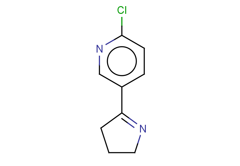 2-chloro-5-(3,4-dihydro-2H-pyrrol-5-yl)pyridine