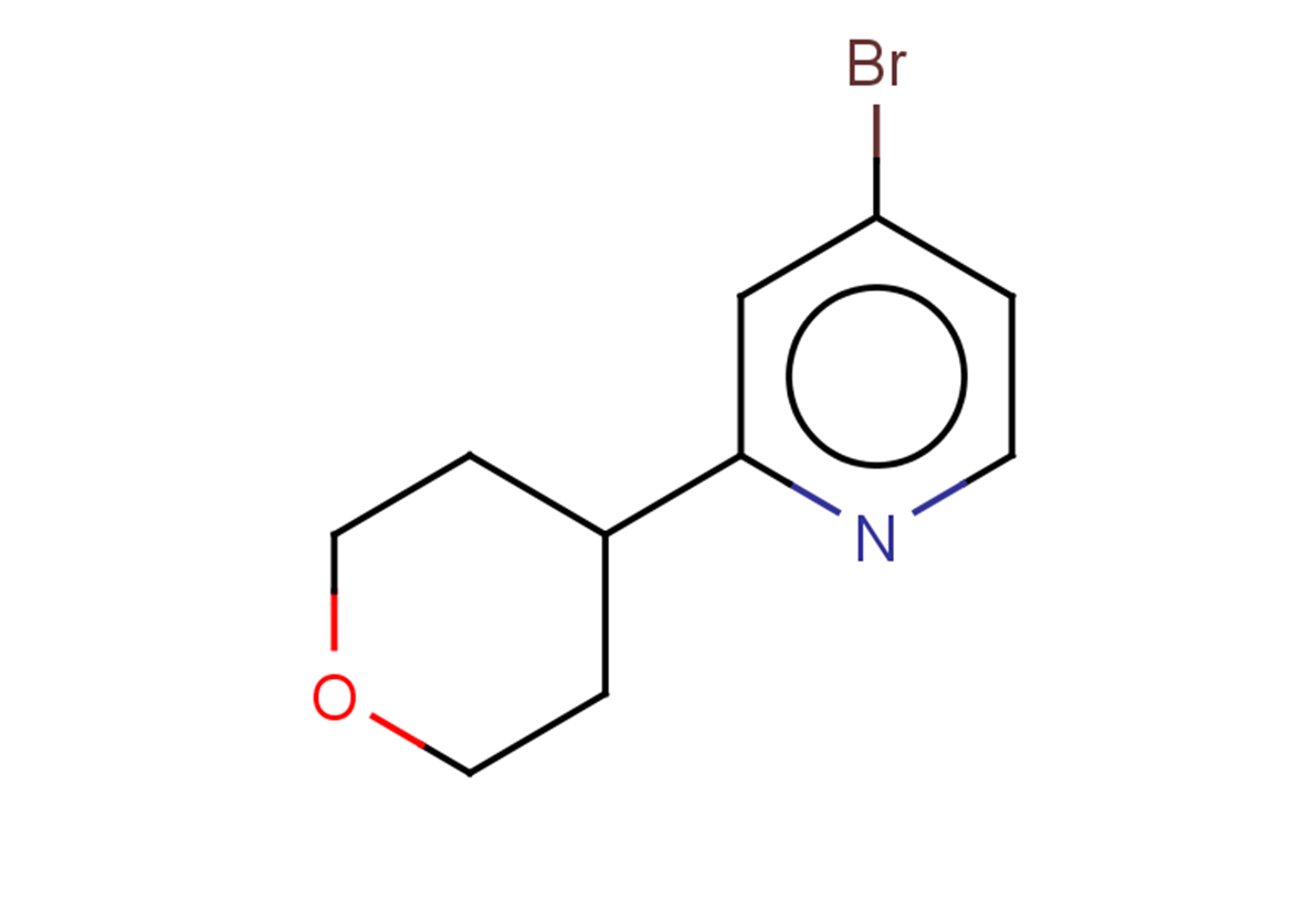 4-bromo-2-(oxan-4-yl)pyridine