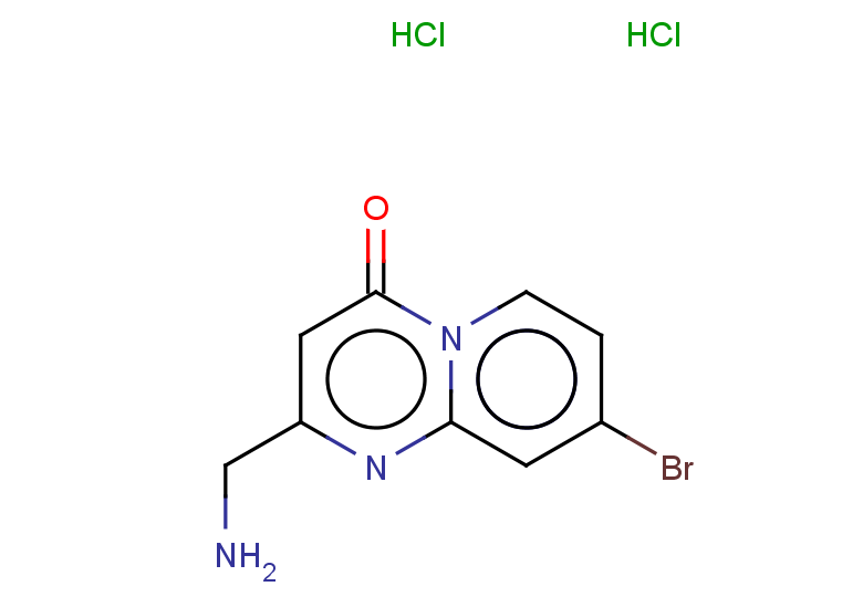 2-(aminomethyl)-8-bromo-4H-pyrido[1,2-a]pyrimidin-4-one dihydrochloride