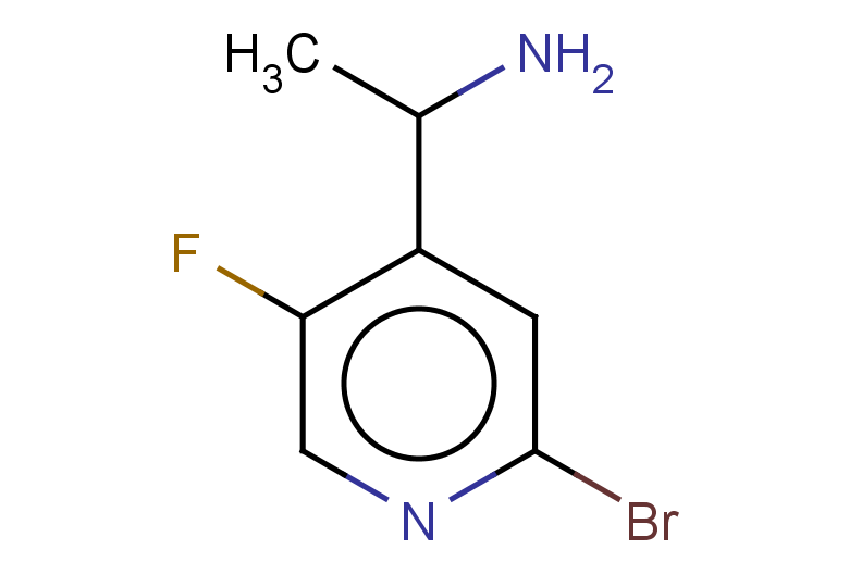 1-(2-bromo-5-fluoropyridin-4-yl)ethan-1-amine