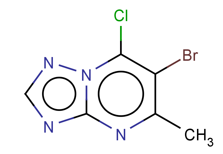 6-bromo-7-chloro-5-methyl-[1,2,4]triazolo[1,5-a]pyrimidine