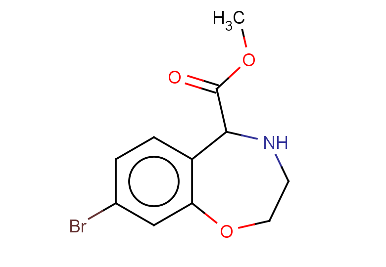 methyl 8-bromo-2,3,4,5-tetrahydro-1,4-benzoxazepine-5-carboxylate