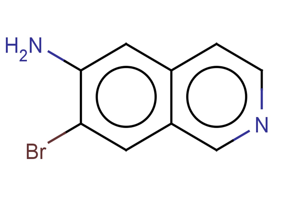 7-bromoisoquinolin-6-amine