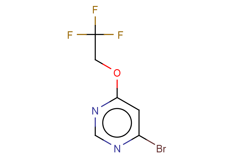 4-bromo-6-(2,2,2-trifluoroethoxy)pyrimidine