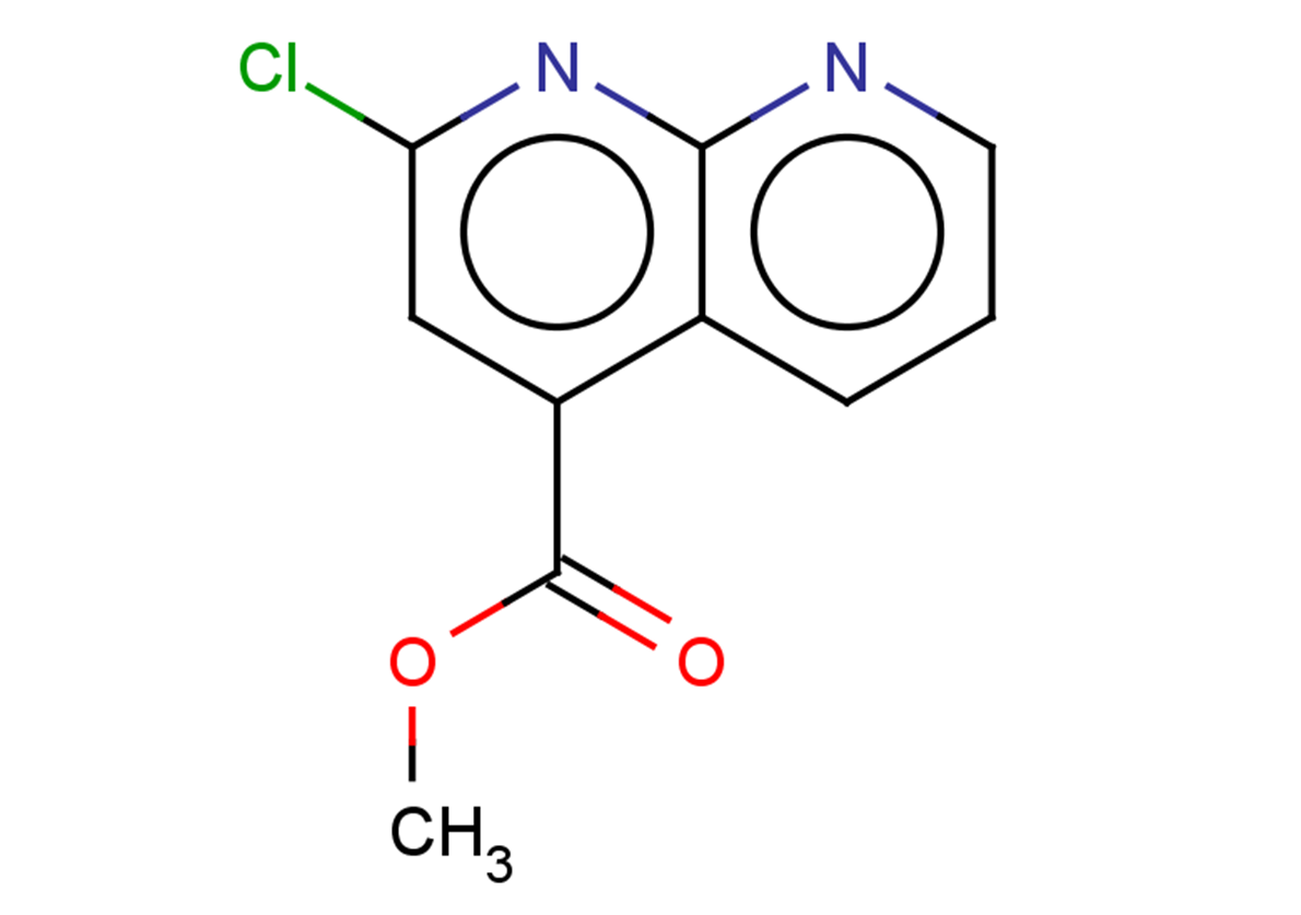 methyl 2-chloro-1,8-naphthyridine-4-carboxylate