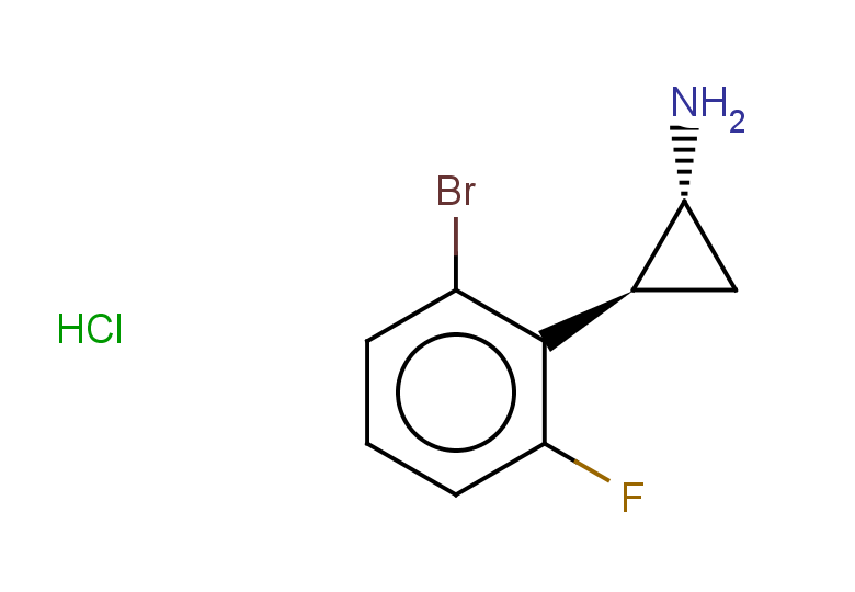 rac-(1R,2S)-2-(2-bromo-6-fluorophenyl)cyclopropan-1-amine hydrochloride, trans