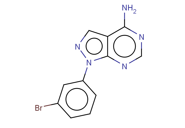 1-(3-bromophenyl)-1H-pyrazolo[3,4-d]pyrimidin-4-amine