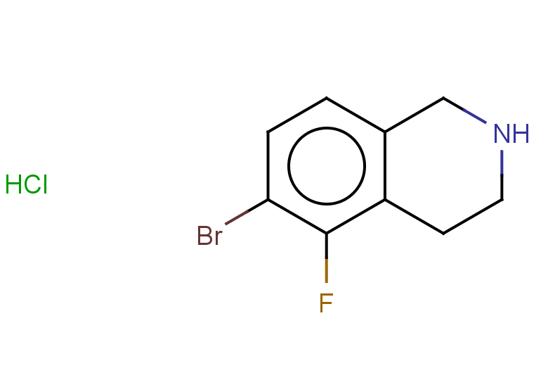 6-bromo-5-fluoro-1,2,3,4-tetrahydroisoquinoline hydrochloride