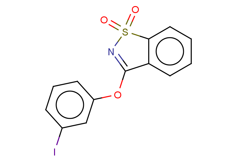 3-(3-iodophenoxy)-1lambda6,2-benzothiazole-1,1-dione