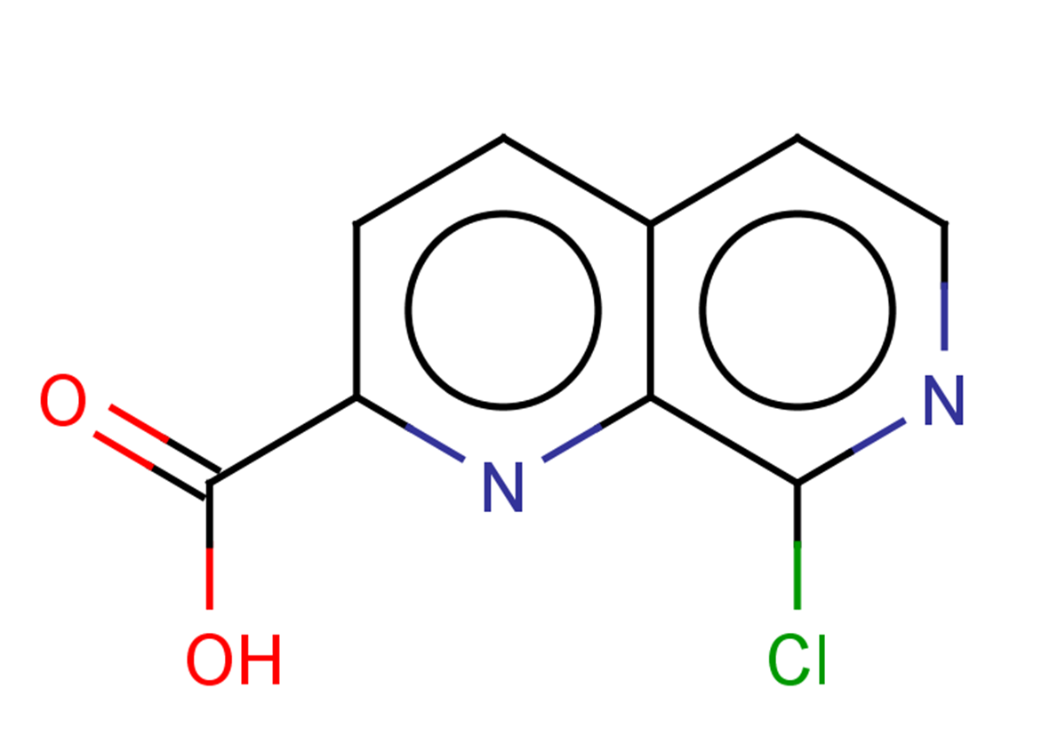 8-chloro-1,7-naphthyridine-2-carboxylic acid