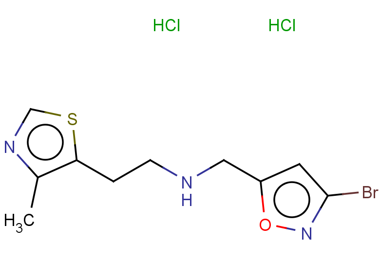 [(3-bromo-1,2-oxazol-5-yl)methyl][2-(4-methyl-1,3-thiazol-5-yl)ethyl]amine dihydrochloride