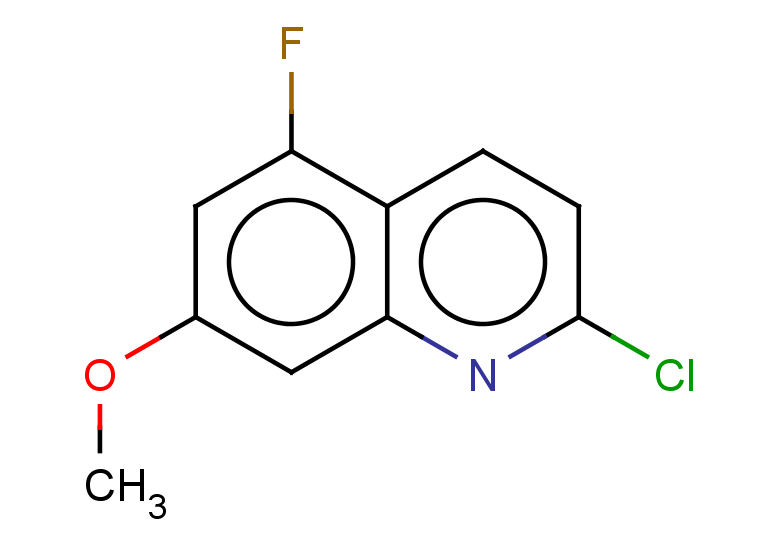2-chloro-5-fluoro-7-methoxyquinoline
