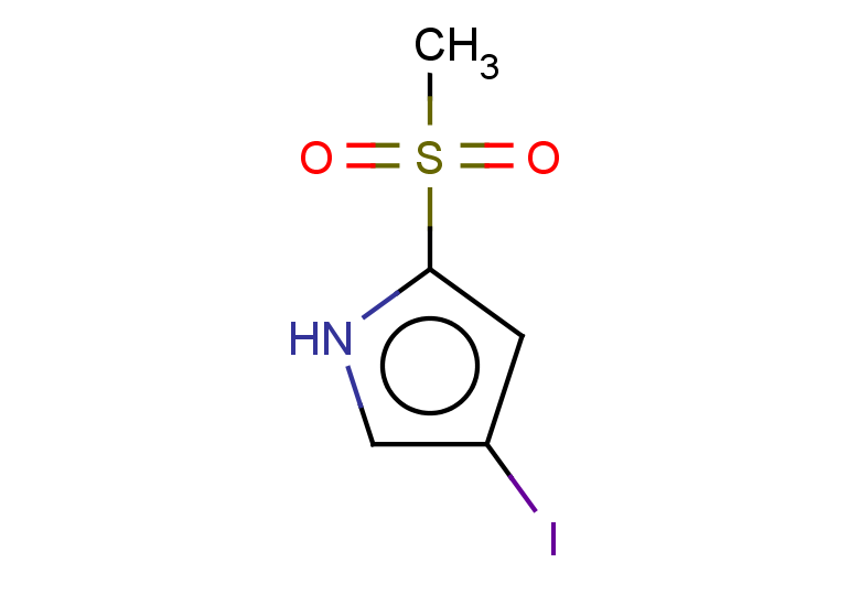 4-iodo-2-methanesulfonyl-1H-pyrrole