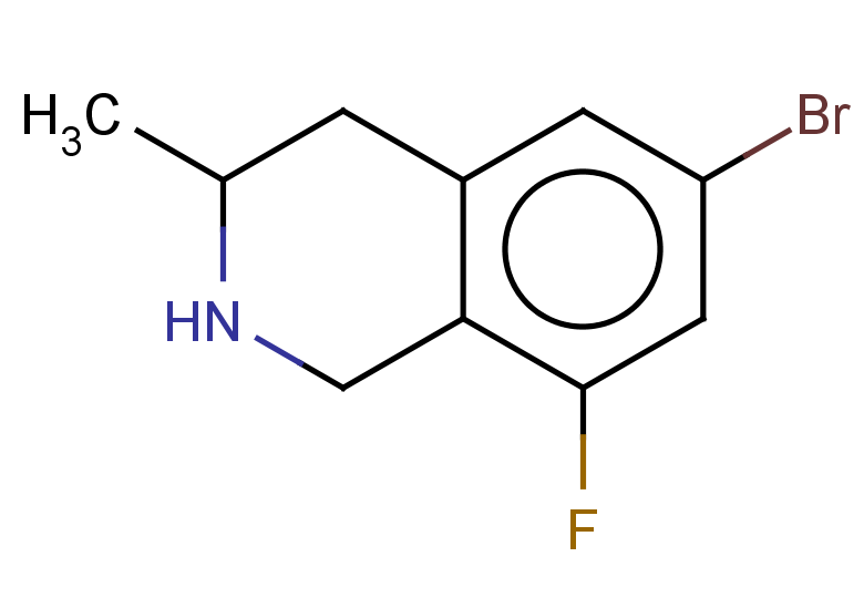 6-bromo-8-fluoro-3-methyl-1,2,3,4-tetrahydroisoquinoline