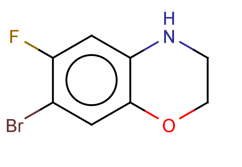 7-bromo-6-fluoro-3,4-dihydro-2H-1,4-benzoxazine