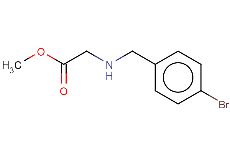 methyl 2-{[(4-bromophenyl)methyl]amino}acetate