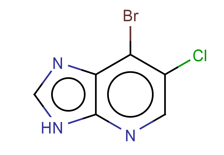 7-bromo-6-chloro-3H-imidazo[4,5-b]pyridine