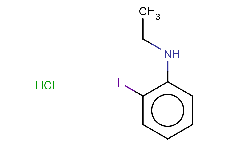 N-ethyl-2-iodoaniline hydrochloride