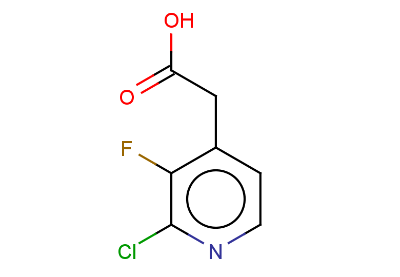 2-(2-chloro-3-fluoropyridin-4-yl)acetic acid