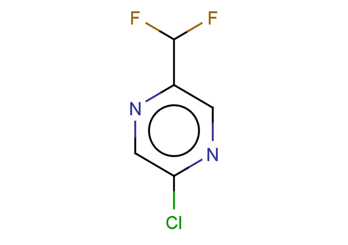 2-chloro-5-(difluoromethyl)pyrazine