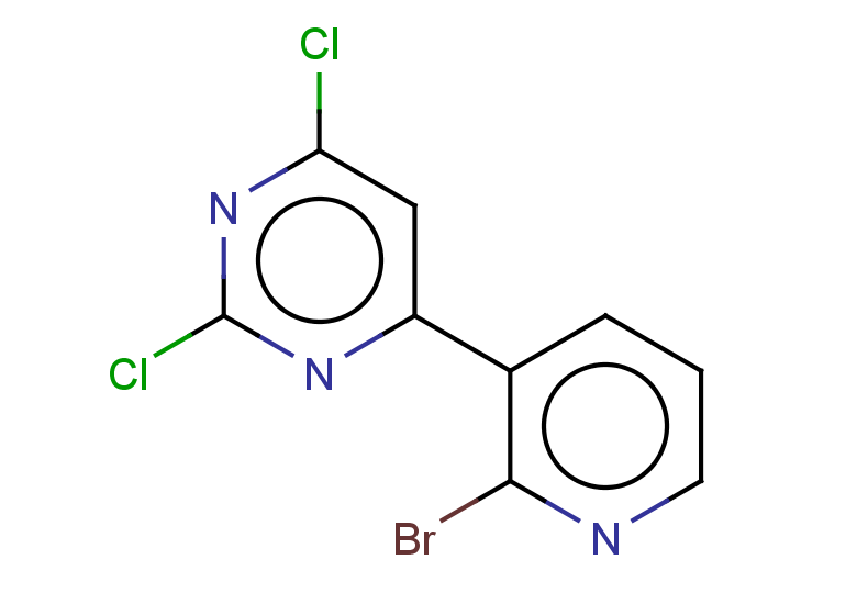 4-(2-bromopyridin-3-yl)-2,6-dichloropyrimidine