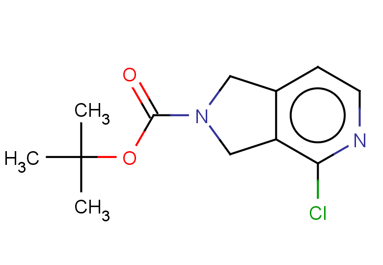 tert-butyl 4-chloro-1H,2H,3H-pyrrolo[3,4-c]pyridine-2-carboxylate