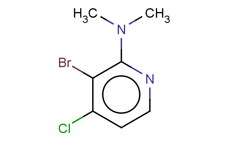 3-bromo-4-chloro-N,N-dimethylpyridin-2-amine
