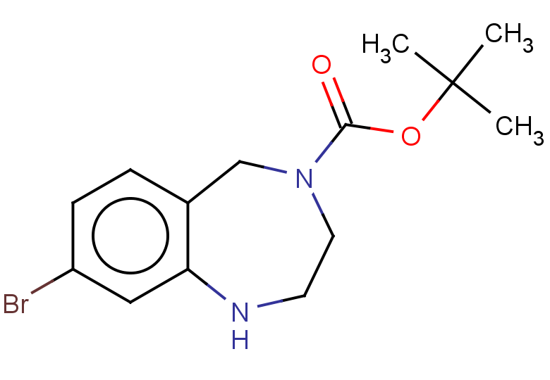 tert-butyl 8-bromo-2,3,4,5-tetrahydro-1H-1,4-benzodiazepine-4-carboxylate