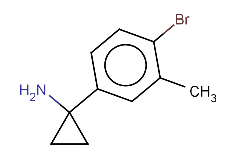 1-(4-bromo-3-methylphenyl)cyclopropan-1-amine
