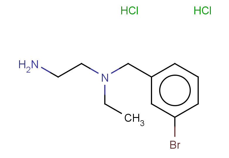 (2-aminoethyl)[(3-bromophenyl)methyl]ethylamine dihydrochloride