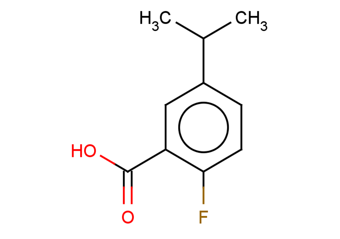 2-fluoro-5-(propan-2-yl)benzoic acid