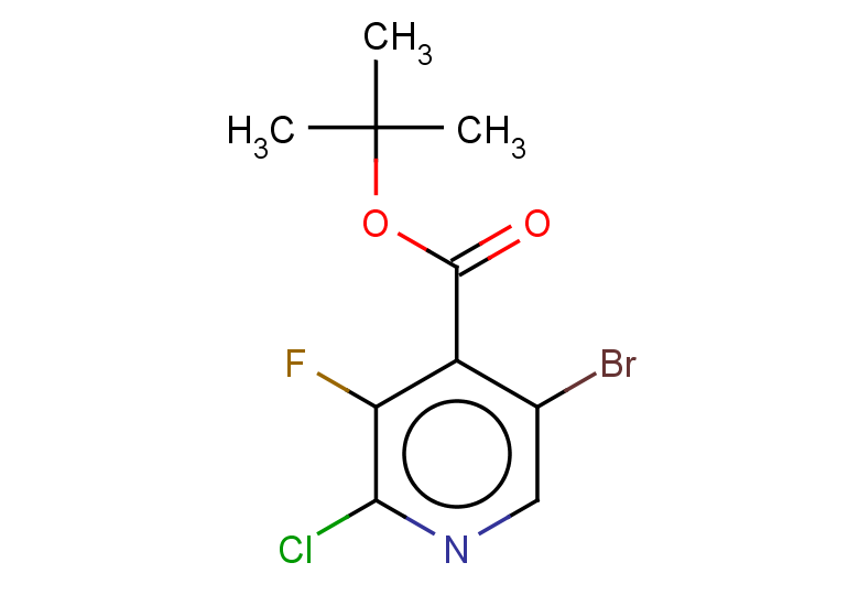 tert-butyl 5-bromo-2-chloro-3-fluoropyridine-4-carboxylate
