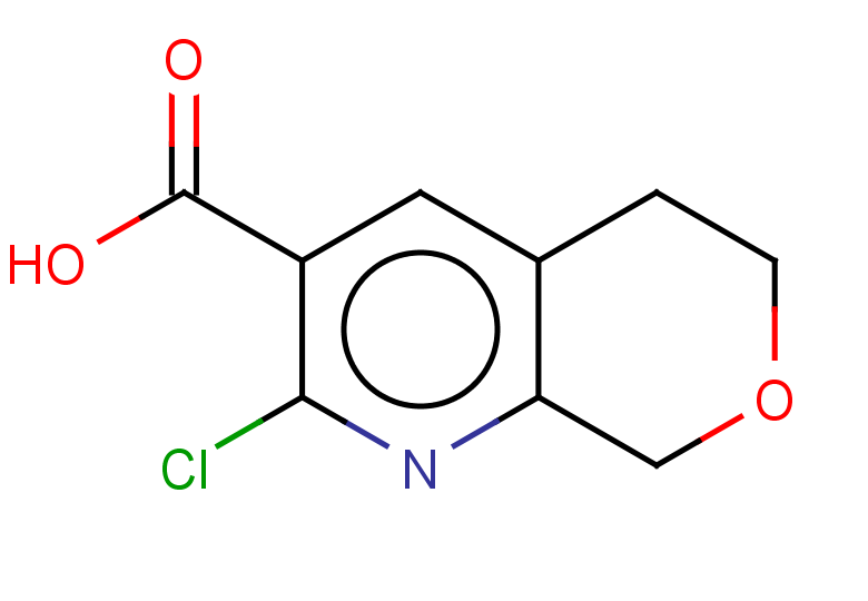 2-chloro-5H,6H,8H-pyrano[3,4-b]pyridine-3-carboxylic acid
