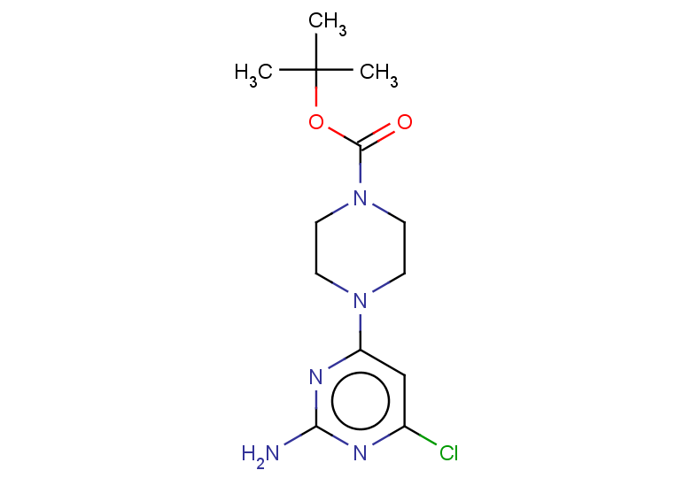 tert-butyl 4-(2-amino-6-chloropyrimidin-4-yl)piperazine-1-carboxylate