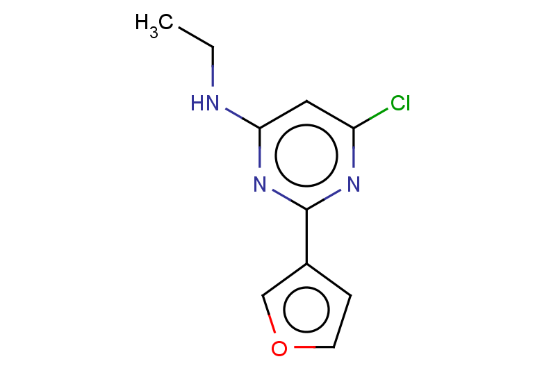 6-chloro-N-ethyl-2-(furan-3-yl)pyrimidin-4-amine