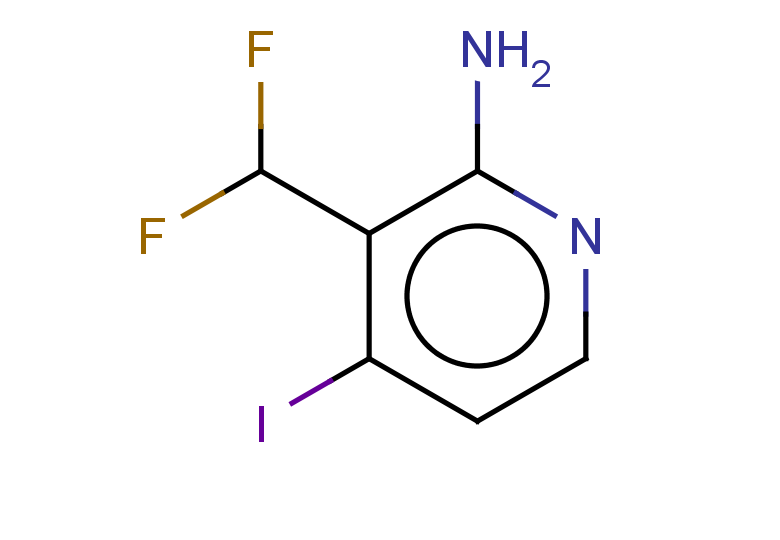 3-(difluoromethyl)-4-iodopyridin-2-amine
