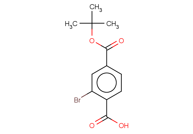 2-bromo-4-[(tert-butoxy)carbonyl]benzoic acid