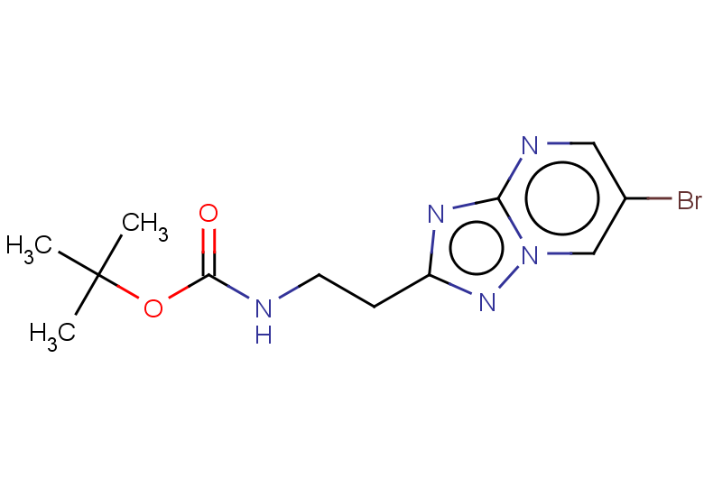 tert-butyl N-(2-{6-bromo-[1,2,4]triazolo[1,5-a]pyrimidin-2-yl}ethyl)carbamate