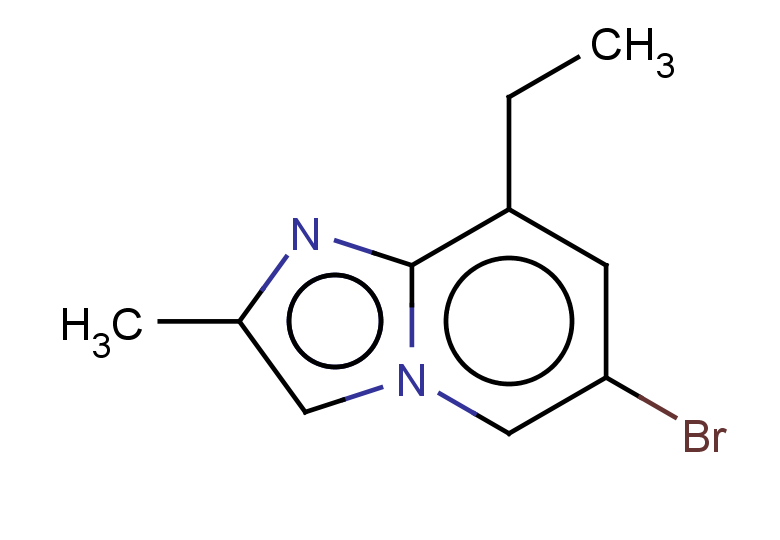 6-bromo-8-ethyl-2-methylimidazo[1,2-a]pyridine