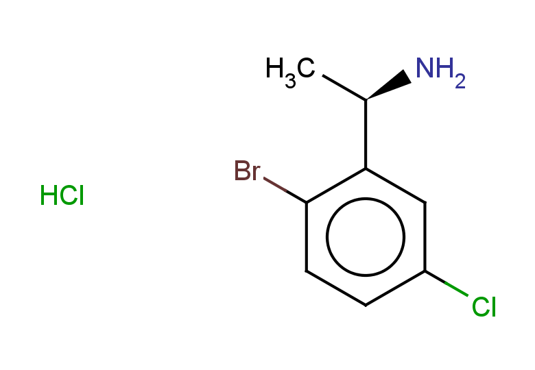 (1R)-1-(2-bromo-5-chlorophenyl)ethan-1-amine hydrochloride