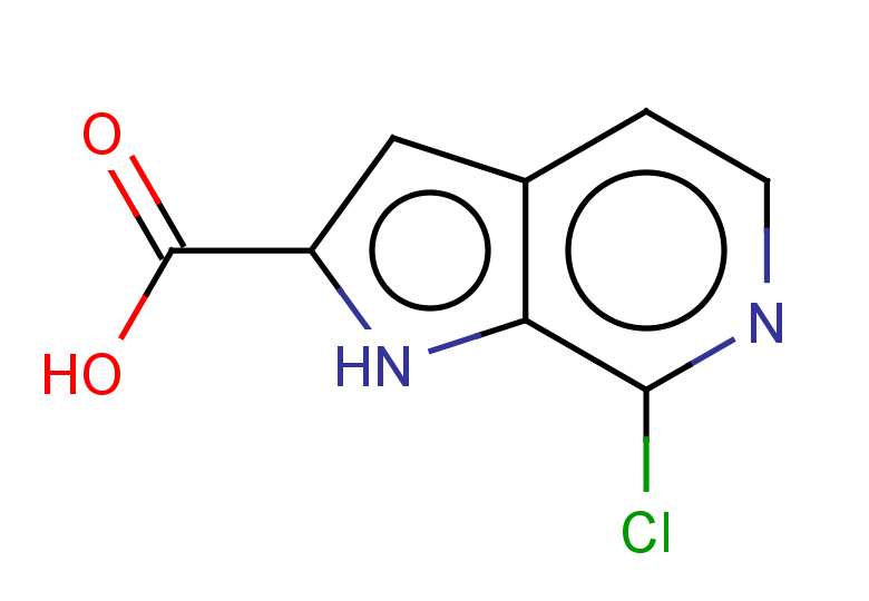 7-chloro-1H-pyrrolo[2,3-c]pyridine-2-carboxylic acid
