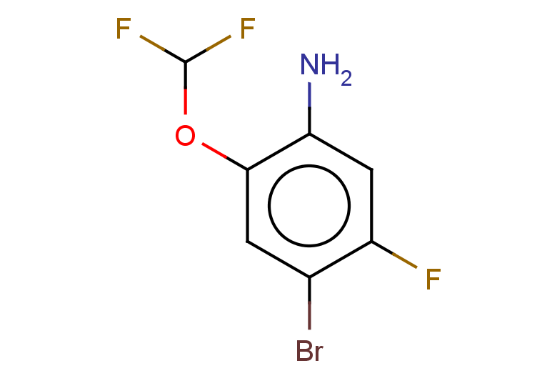 4-bromo-2-(difluoromethoxy)-5-fluoroaniline