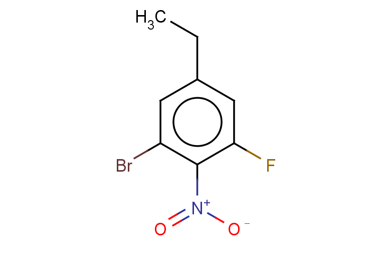 1-bromo-5-ethyl-3-fluoro-2-nitrobenzene