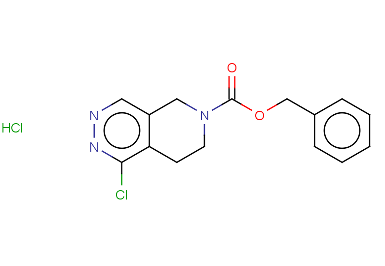 benzyl 1-chloro-5H,6H,7H,8H-pyrido[3,4-d]pyridazine-6-carboxylate hydrochloride